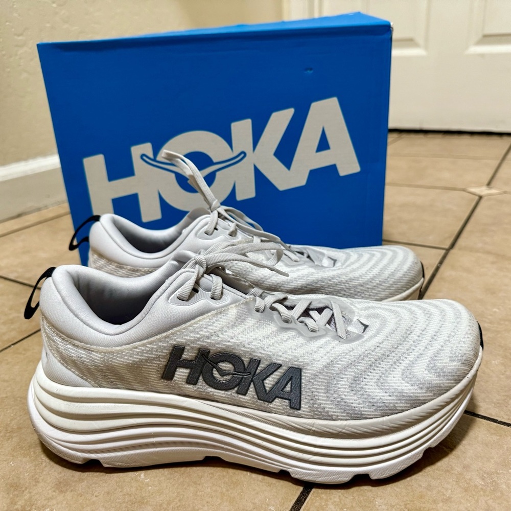 HOKA White Running Shoes
